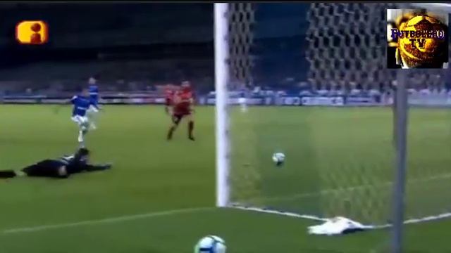 Gol de Ramon Abila - Cruzeiro 1 - 0 Atletico GO - 6º Rodada - Brasileirao 2017 смотреть онлайн