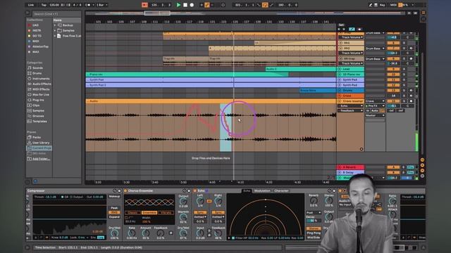 Детализация аранжировки трека в Ableton Live 11 смотреть онлайн