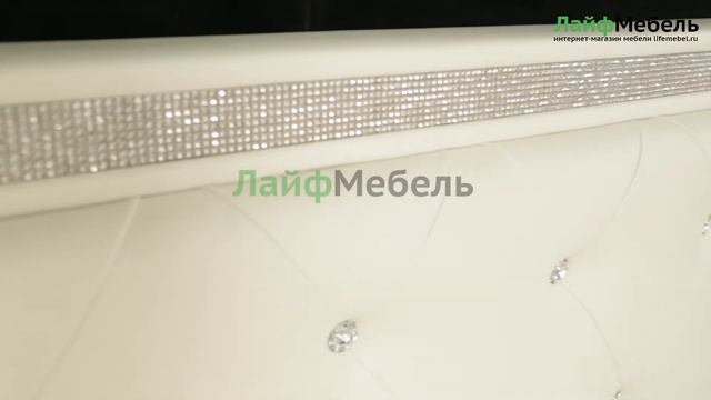 Кровать Cladina 160 x 200 белая (видеообзор) смотреть онлайн