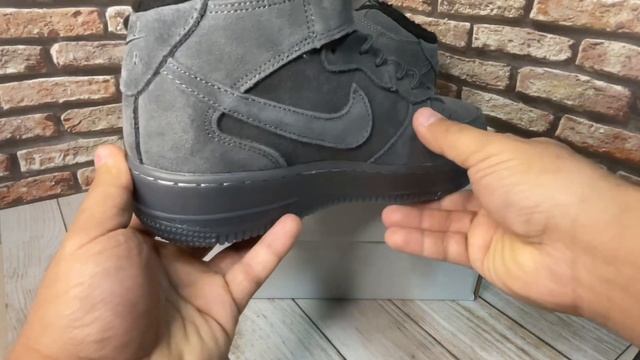 КАКИЕ КУПИТЬ КРОССОВКИ ЗИМОЙ 2023 года Nike air Force 1 MID - полный обзор смотреть онлайн