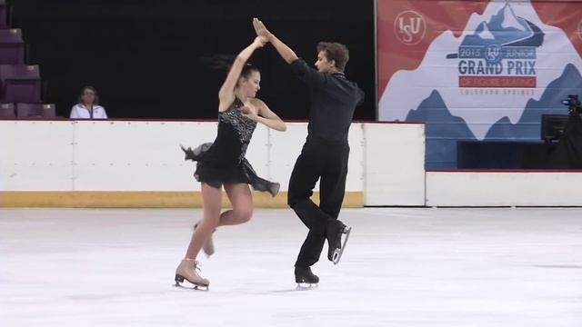 2015 ISU Jr. Grand Prix- Colorado Springs Free Dance Angelina SINKEVYCH / Yegor YEGOROV UKR смотреть онлайн