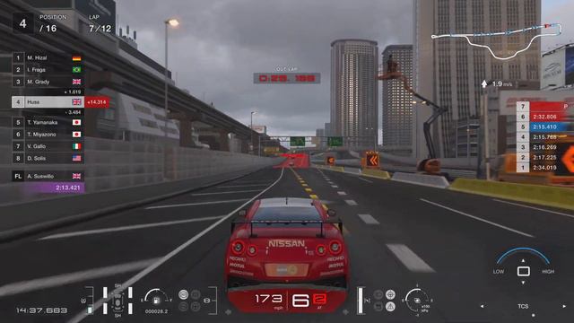 Gran Turismo 7 - World Touring Car 600 -Tokyo Expressway 12 Laps