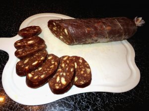 Шоколадная колбаса за 10 мин.