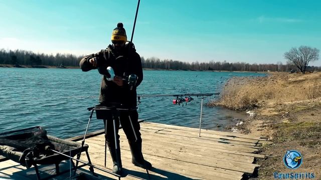 Ловля карпа ранней весной. Открытие сезона 2023. Водоем Кудёрка смотреть онлайн