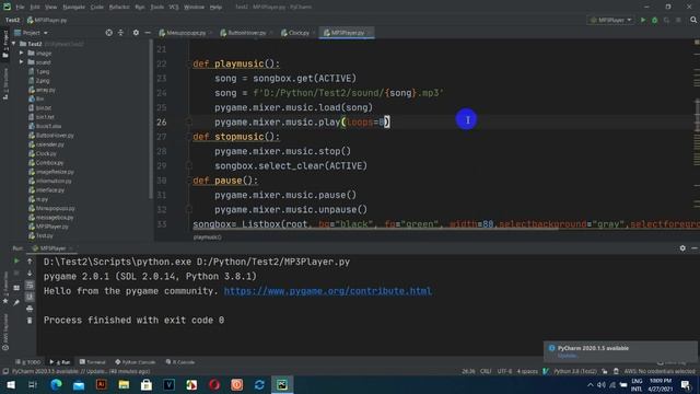 Python Pause MP3 Player | Knowledge Education Cambodia смотреть онлайн