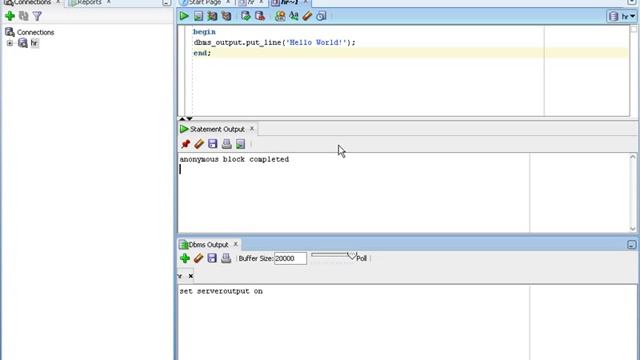 Oracle PLSQL Tutorial: "Hello World" In 30 Secs смотреть онлайн
