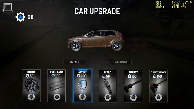Road Z The Last Drive Gameplay GeForce GT 630 смотреть онлайн