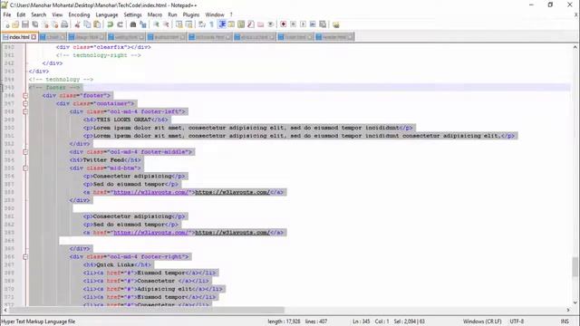 #Part 5 Editing of Header and Footer in Multiple Pages in HTML in Simple and Quick Way смотреть онлайн