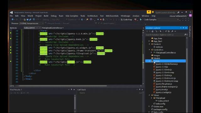 File Upload in MVC with drag and drop feature with Jquery смотреть онлайн