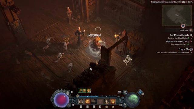 Diablo 4 - Nightmare Dungeon Kor Dragan Barracks смотреть онлайн