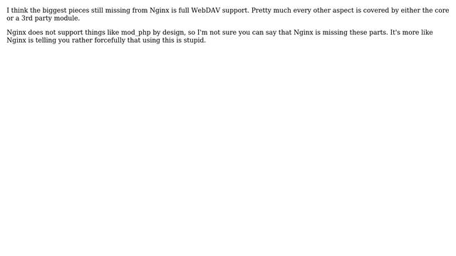 DevOps & SysAdmins: What does Nginx lack that Apache has? (4 Solutions!!) смотреть онлайн