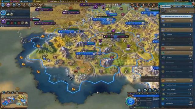 Civilization VI Rise and Fall Let's Play | Lautaro of Mapuche | Part 28 смотреть онлайн