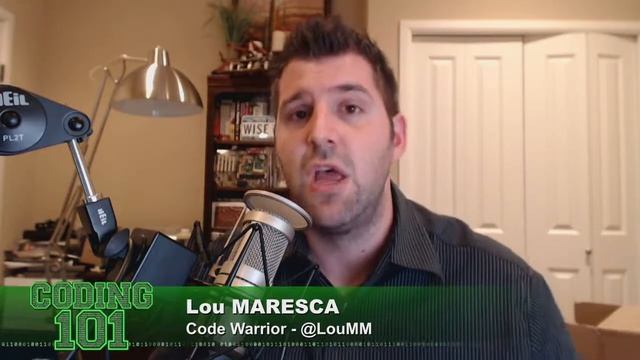 Coding 101 63: Lou Maresca Basic C Part 2 смотреть онлайн