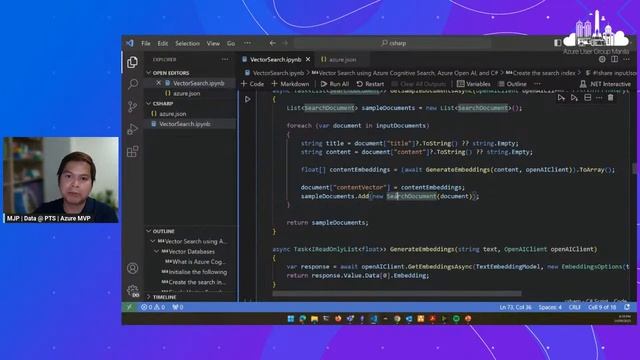 AZUGMNL [Livestream] - Introduction to Vector Databases and Azure Cognitive Search смотреть онлайн