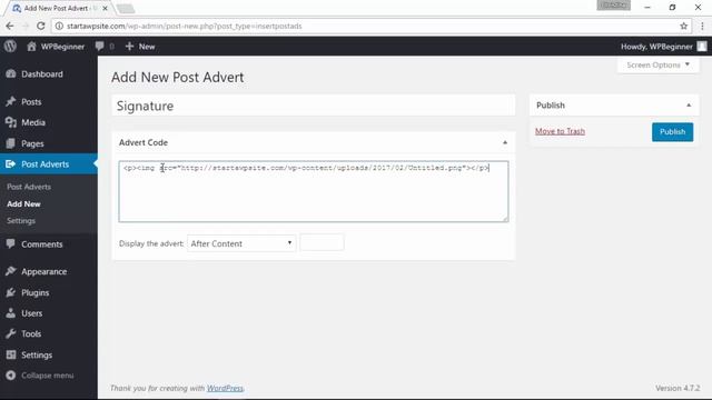 How to Add Signature Ads After Post Content in WordPress смотреть онлайн