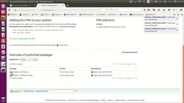 Как читать пропущенные сообщения в Ubuntu 16.04 смотреть онлайн