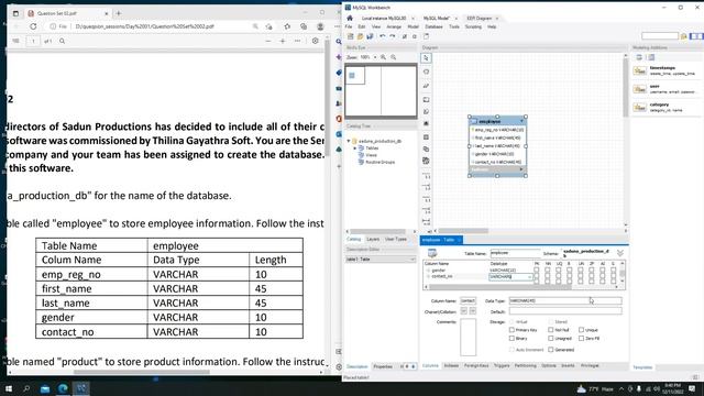 how to create a database with MySQL Workbench and create a database in case of data redundancy. смотреть онлайн