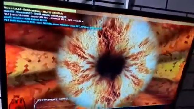 test Funmark AMD RX 550 4GB DDR5 DELL смотреть онлайн