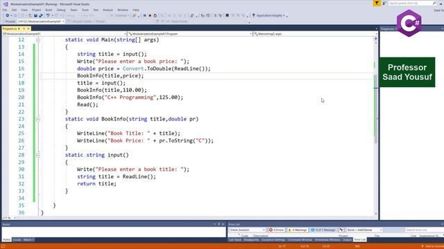 C# Methods | Value Returning and Non Value Returning | Parameters | Optional Parameter | C# Tutoria смотреть онлайн