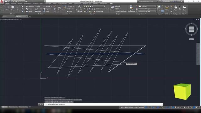 48 - Veamos el comando Recorta y Alarga en Autocad 2017 смотреть онлайн