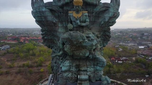 GARUDA WISNU KENCANA STATUE (GWK) Bali Indonesia, It designed to be the Indonesia’s TALLEST statue. смотреть онлайн