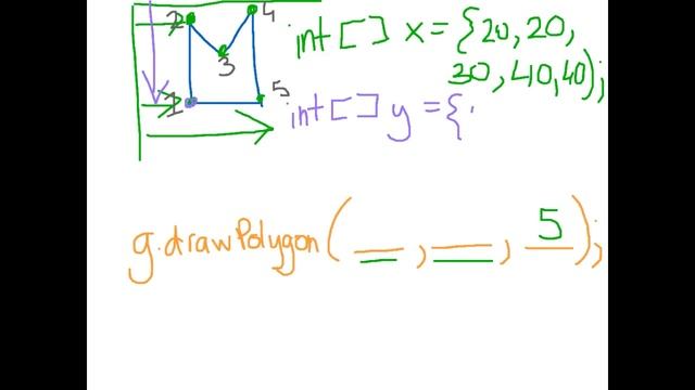 Applet - Drawing Polygons смотреть онлайн