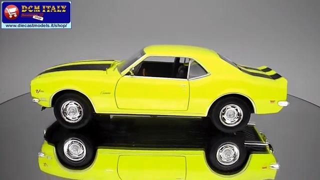 Chevrolet Camaro Z28 (1968) - Welly - 1:24 смотреть онлайн