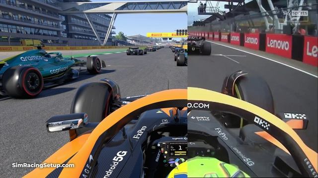 F1 22 Realistic Camera Settings - All Cars смотреть онлайн