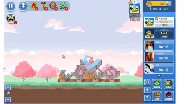 Angry Birds Friends Tournament Level 6 -- Week 39 смотреть онлайн