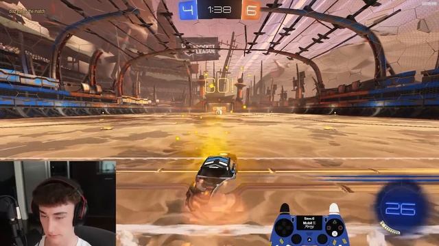 The Funniest Ending To A 1v1 Game In Rocket League смотреть онлайн