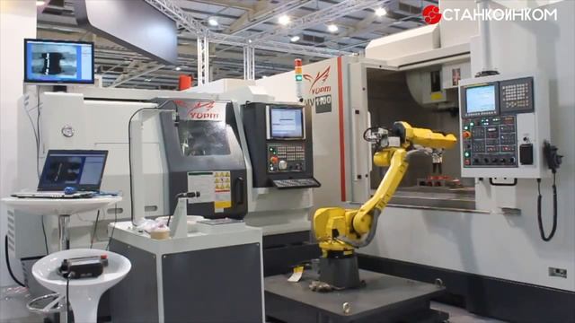 YDPM YIDA ML 560S , MV 1100 система подачи Fanuc смотреть онлайн
