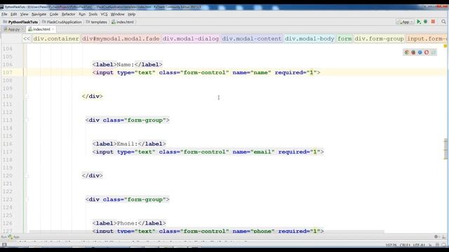 4 Python Flask CRUD Application With Mysql Design Part 3 смотреть онлайн