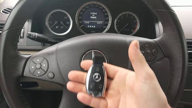 Изготовление дополнительного ключа рыбка для мерседес W204 смотреть онлайн