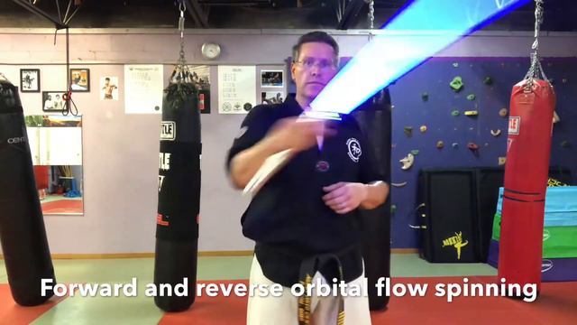 LEARN HOW TO INFINITY SPIN WITH YOUR LIGHT SWORD STUNT SABER | MATT PASQUINILLI смотреть онлайн