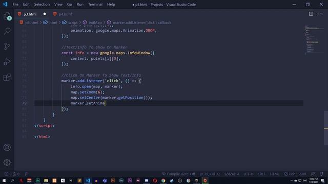 Add Animation On Marker | Google Maps API | Urdu & Hindi смотреть онлайн