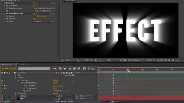 Shine Through Text Effect Tutorial | After Effects CS6 смотреть онлайн