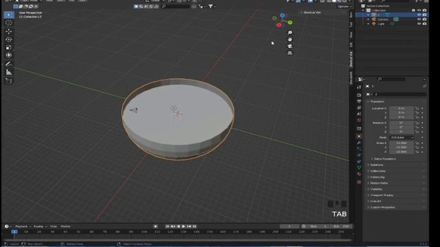How to Create a Bowl in Blender using UV Sphere смотреть онлайн