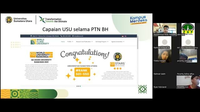 Webinar UKM PHP UNAND PTN-BH “ANTARA ASA DAN BALA” смотреть онлайн