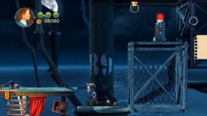 прохождение игры The Adventures Of Tintin.Secret Of The Unicorn (хеддок и тинтин)  №2