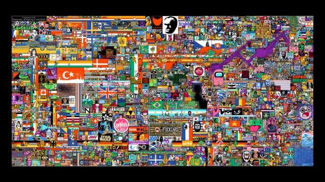 r/Place 2022 Timelapse смотреть онлайн