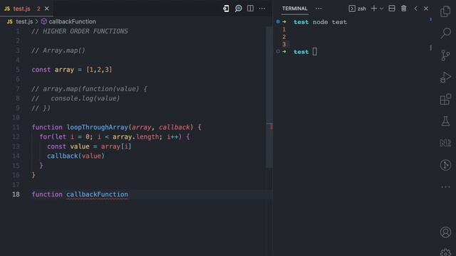 JavaScript HIGHER ORDER FUNCTIONS Simplified смотреть онлайн