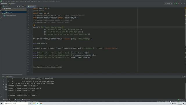Python Coding - Spam Detection using Machine Learning смотреть онлайн
