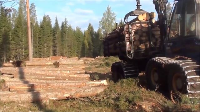 Rottne F18 Smooth Loading/Unloading смотреть онлайн