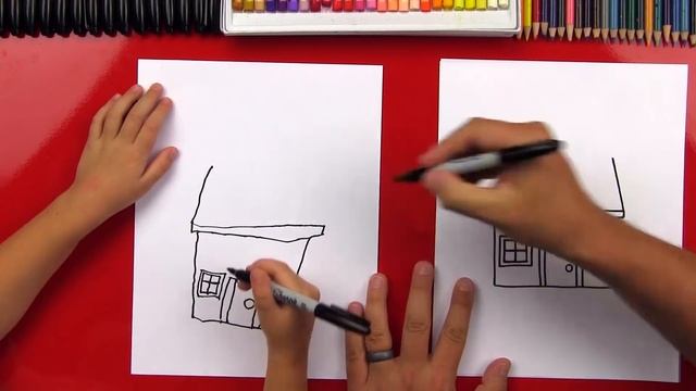 How To Draw A Cartoon School смотреть онлайн