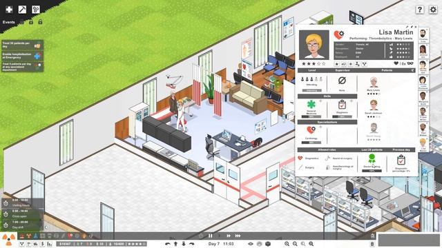 Project Hospital Ep 03 | "It's about the HEART, people!" | Hospital Manager Sim! смотреть онлайн