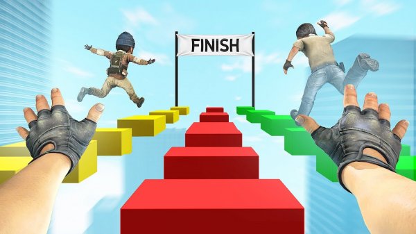 СМЕРТЕЛЬНЫЕ ГОНКИ В КС ГО! КТО БЫСТРЕЕ ПРОЙДЕТ ВСЕ ПРЕПЯТСТВИЯ (УГАРНЫЙ ПАРКУР В КС ГО)