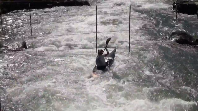 Melanie Pfeifer Canoe Slalom Pau Training Worldcup 2016 смотреть онлайн