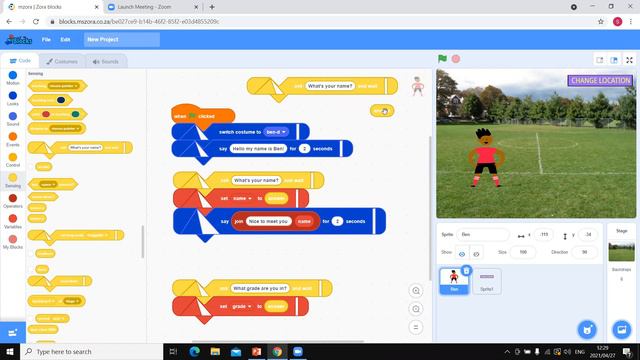 Grade 5 Coding | Lesson 17 | Input-Output Variables смотреть онлайн