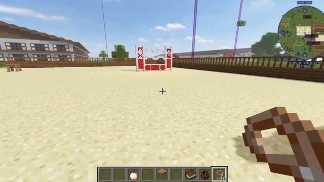 день на конюшне, влог || кск в майнкарфт