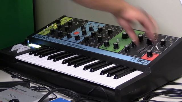 Moog Grandmother Ambient Synth Demo (No Talking)